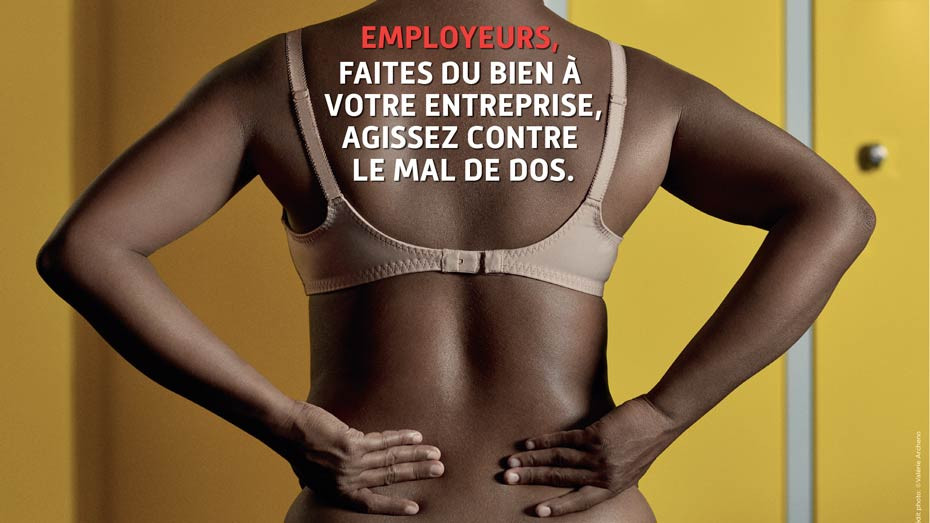 Affiche de la campagne de l'Assurance maladie (détail) - © Hervé Plumet