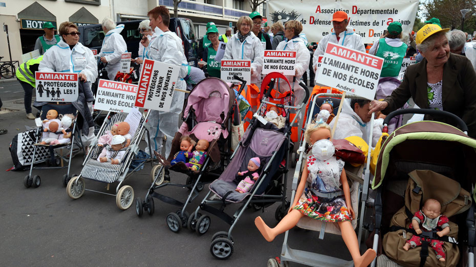 Manifestation de l'Andeva, à Paris, en octobre 2018 - © Patrice Raveneau