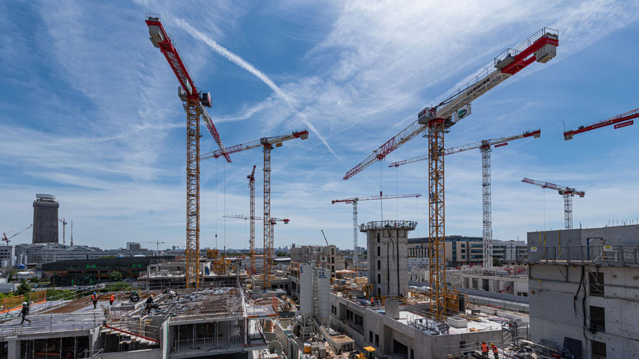 Chantier du village olympique © Arnaud Paillard/AdobeStock